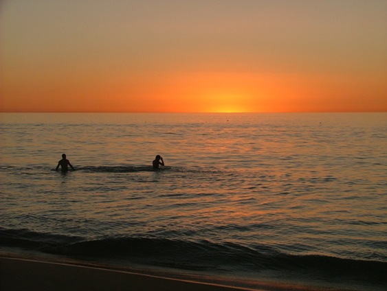 Binningup Dip in The Sunset.sml.JPG